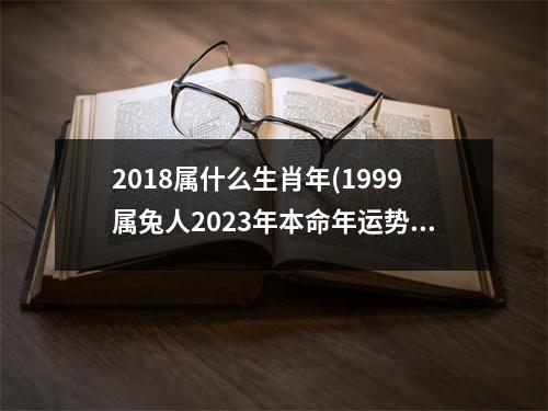 2018属什么生肖年(1999属兔人2023年本命年运势)